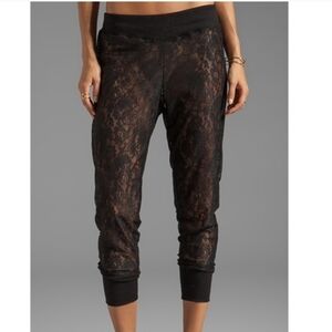 Spell Vintage Black Cat Lace Trackies